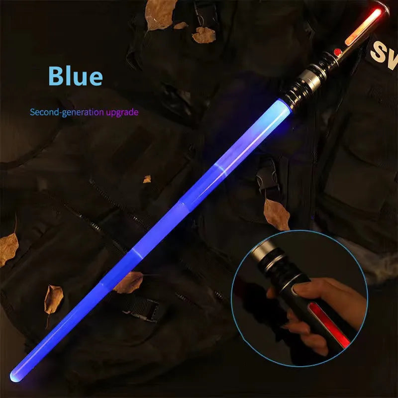 LED Light Sound Superhero Sword Figurines Hulk Black Panther Thanos Captain America Lightsaber Cosplay