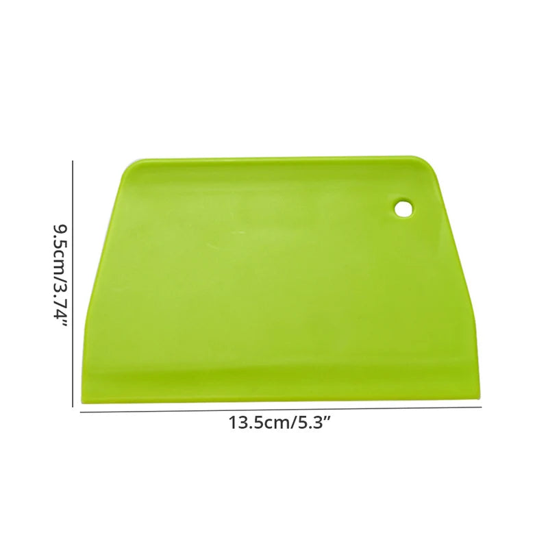Multi-purpose Stainless Steel Scraper & Chopper, Dough Scraper, Pizza Dough Cutter
