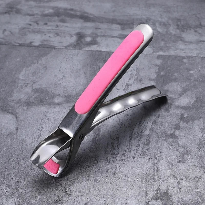 Anti-scald Gripper Clip Hot Dish Non-slip Plate Bowl Clip Retriever Tongs