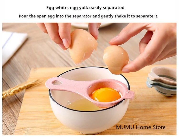 Egg White Separator Food-grade Egg Baking Cooking Kitchen Tool Hand Egg Divider Sieve