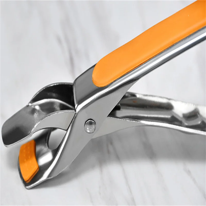 Anti-scald Gripper Clip Hot Dish Non-slip Plate Bowl Clip Retriever Tongs