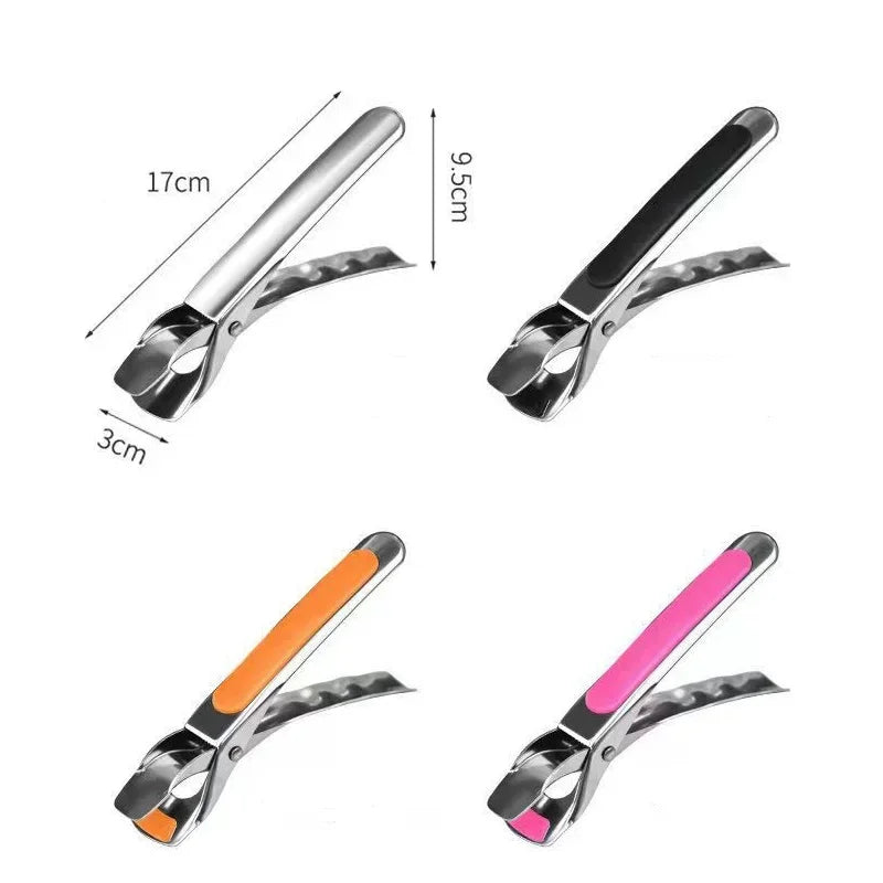 Anti-scald Gripper Clip Hot Dish Non-slip Plate Bowl Clip Retriever Tongs