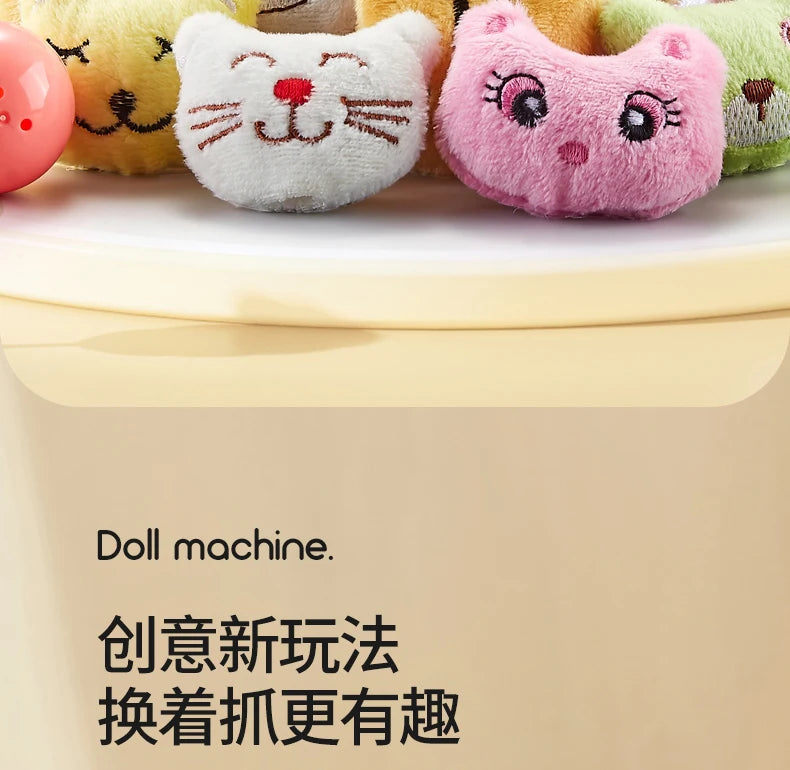 Mini Automatic Doll Machine Kids Coin Operated Play Game Claw DIY Catch Toy Crane