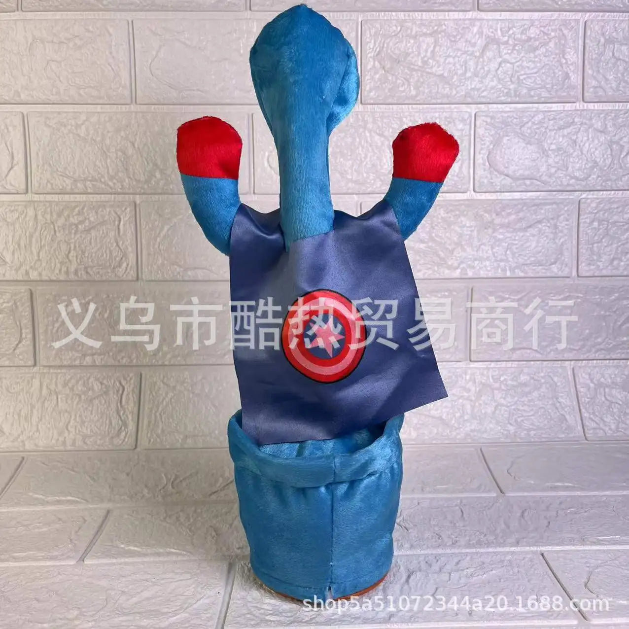 Disney Marvel Spiderman Talking Toy Avengers Dancing Cactus Doll Speak Sound Record Repeat Kids Gift