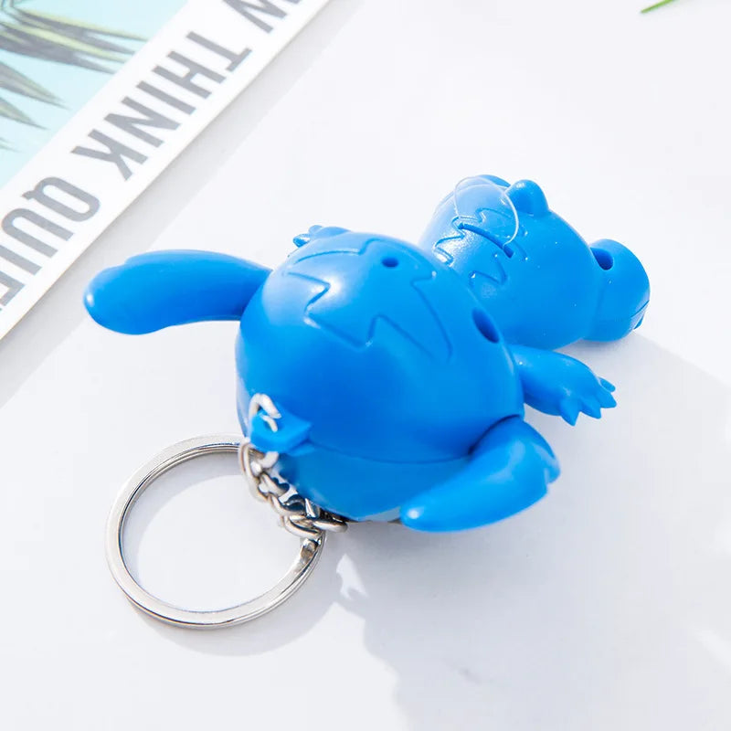 Disney Stitch LED Keychain Anime Cartoon Figures
