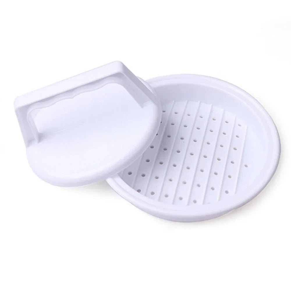 Hamburger Press Stuffed Burger Press Plastic Meat Grill Party BBQ Burger
