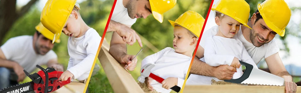 Children's Tool Set with Electric Toy Drill Power Construction for Toddler Boys Girls Child