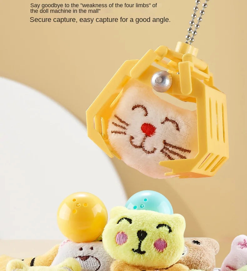 Mini Automatic Doll Machine Kids Coin Operated Play Game Claw DIY Catch Toy Crane