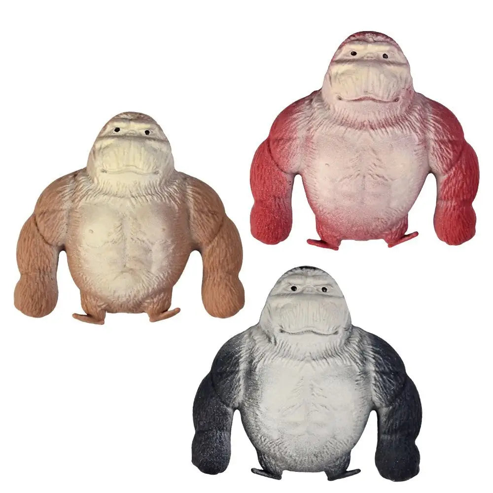 9cm Squishy Antistress Elastic Monkey Funny Decompression Gorilla Stress Relief Squeeze Toy