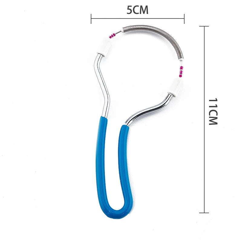 Safe Handheld Spring Roller Women Facial Hair Removal Epilator