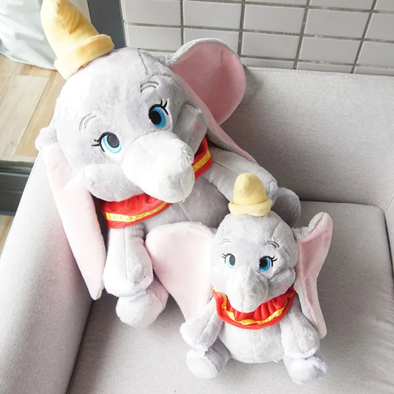 Disney Cartoon Dumbo Stuffed Doll Toys for Baby Fly Elephant