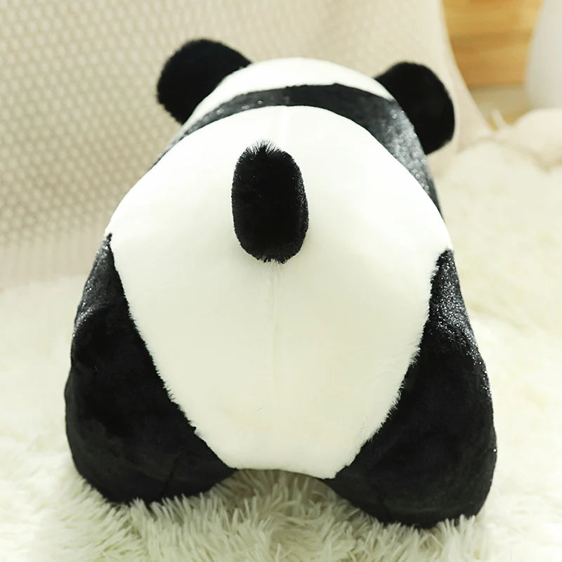 Huggable Kawaii Stuffed Panda Doll Plush Animal Toy Soft Lifelike Plush