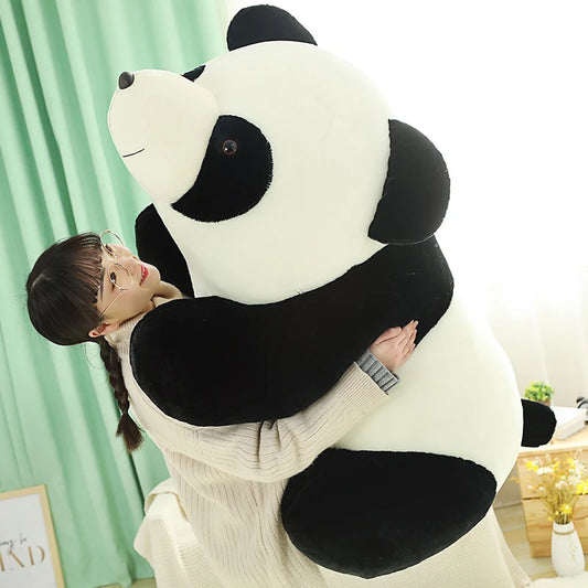 Huggable Kawaii Stuffed Panda Doll Plush Animal Toy Soft Lifelike Plush