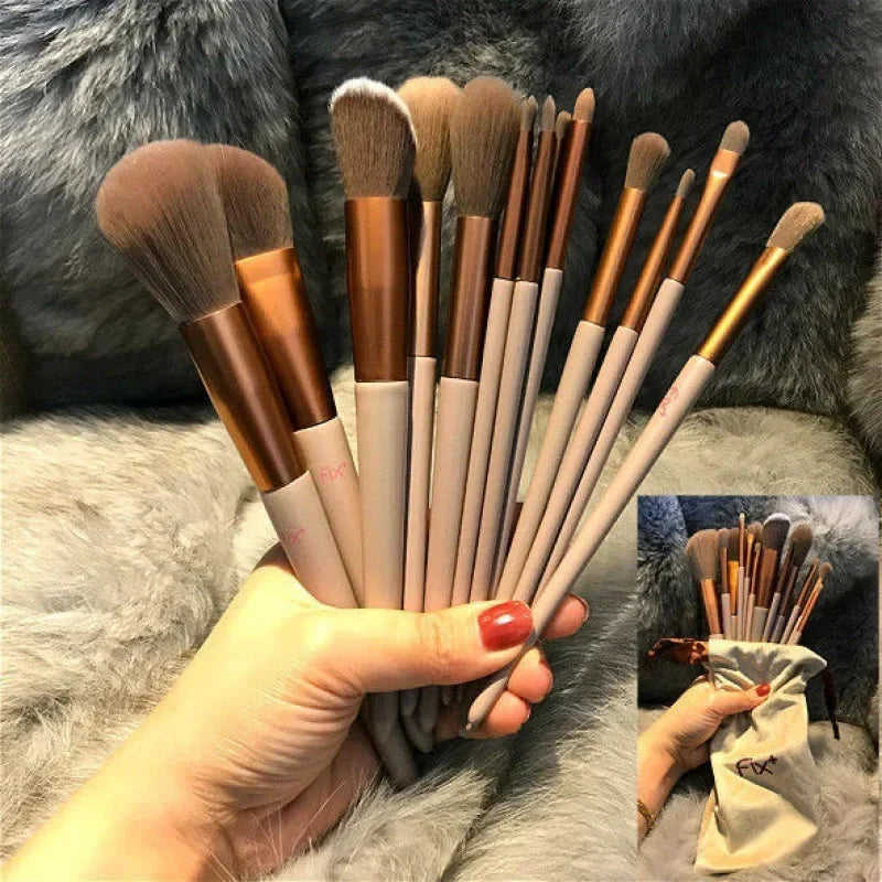 Makeup Brushes Set Eye Shadow Foundation Women Cosmetic Powder