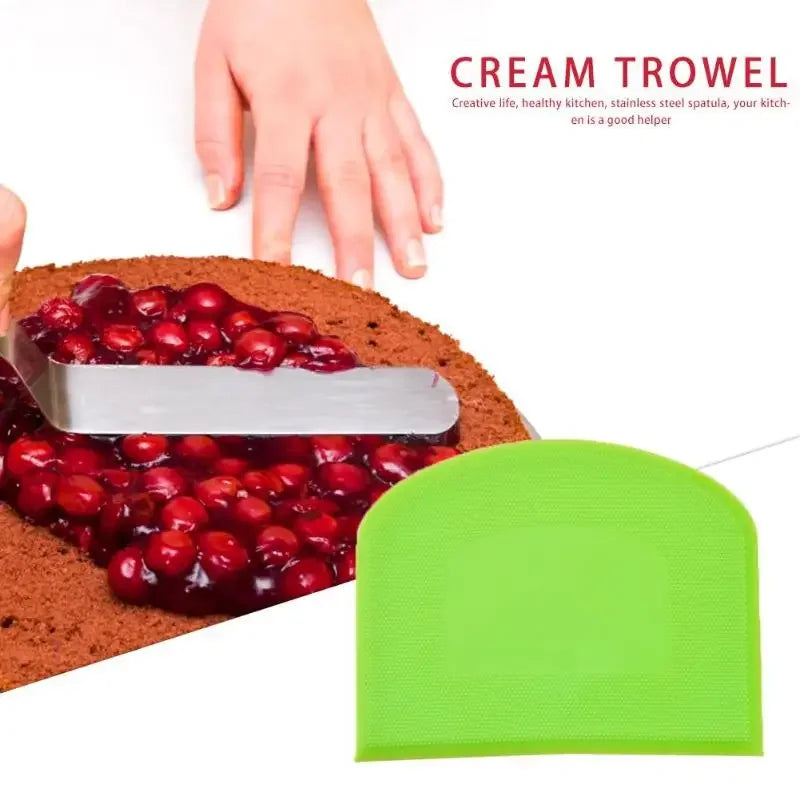Plastic Dough Weight Cutter Cookie Fondant Bread Pizza Tools Spatula For Cakes