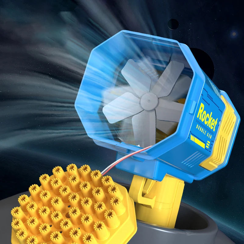 Kids Toys 40 Hole Bubble Machine Fully Automatic