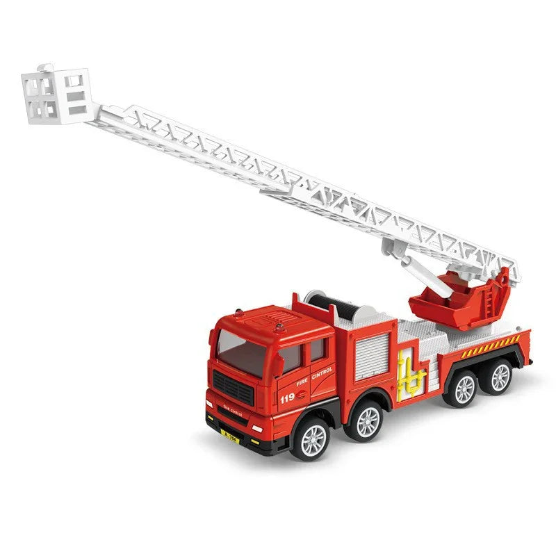Fire Engine Car Toys Inertial Engineering Vehicles Toy For Kids Gifts