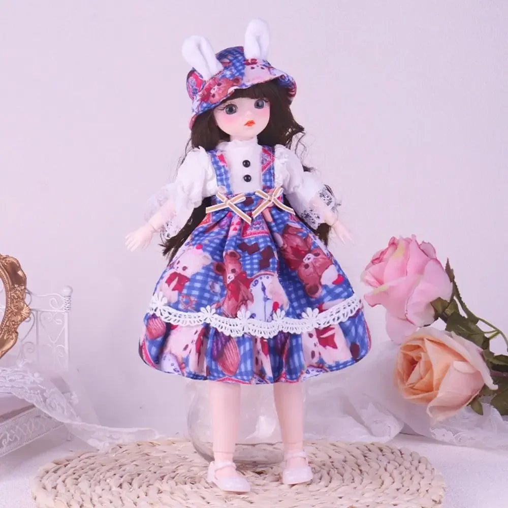BJD Beautiful 30cm Dress Up Doll Cute