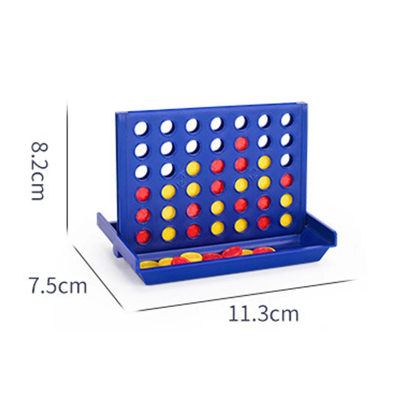 Four In A Row Bingo Chess Connect Classic Family Board Game Toys Fun Educational for Kids