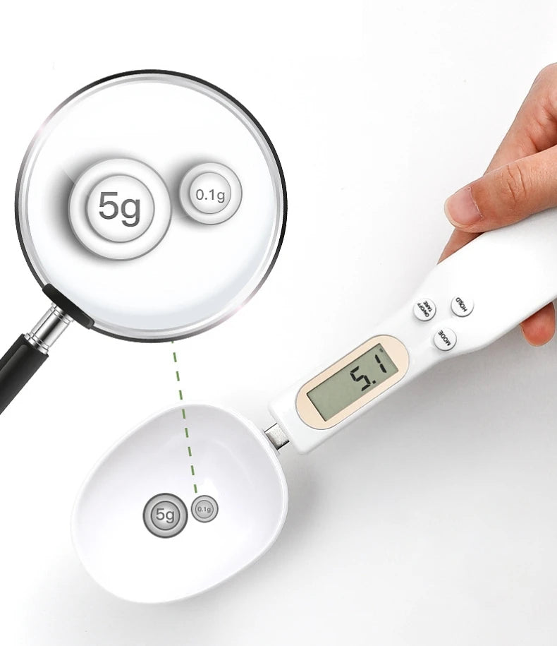 Weighing Spoon Scale Home Kitchen Tool Electronic LCD Digital Measurement