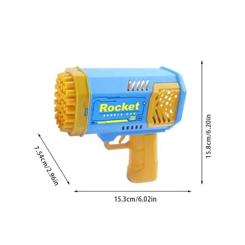 Kids Toys 40 Hole Bubble Machine Fully Automatic