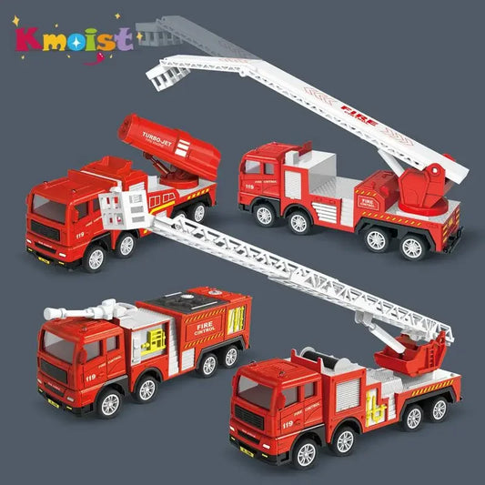Fire Engine Car Toys Inertial Engineering Vehicles Toy For Kids Gifts