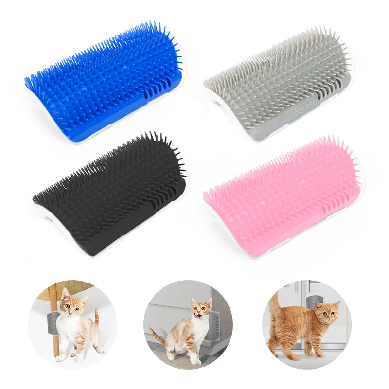 Massage Pet Cat Scrape Hair Removal Beauty Clean Corner Brush scratchers