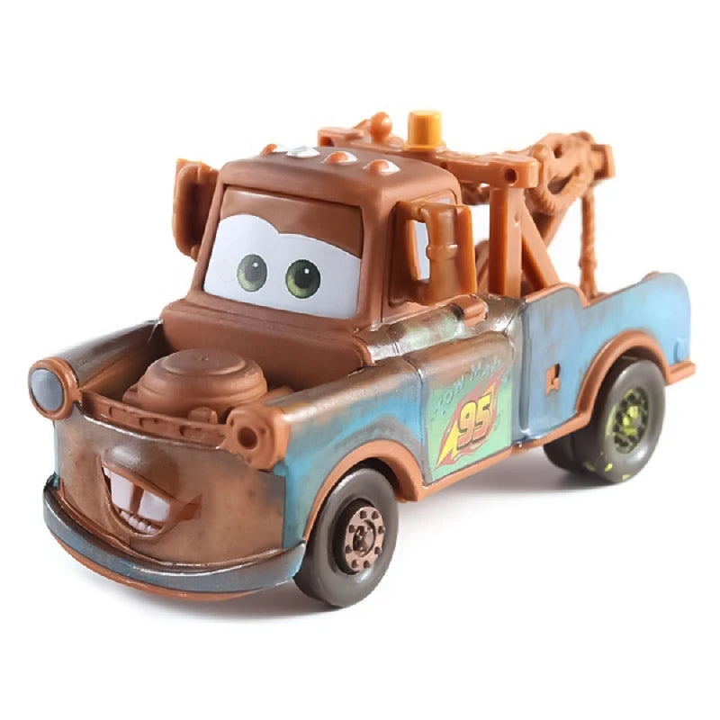 Cars Disney Pixar Lightning McQueen Golden Model Diecast Vehicle Metal Toy Car Kids