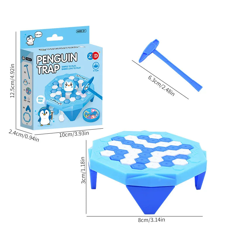 Mini Ice Breaking Penguin frog trap game Parent Child Interactive party board game