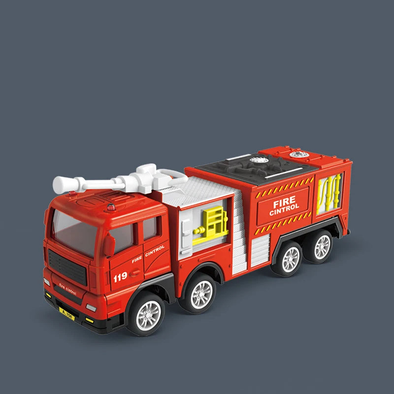 Fire Engine Car Toys Inertial Engineering Vehicles Toy For Kids Gifts
