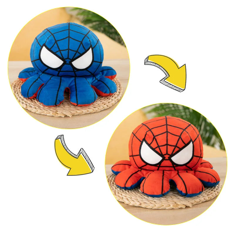 Hot Marvel Plush Doll Avengers Spiderman Iron Man Captain America Hulk Octopus