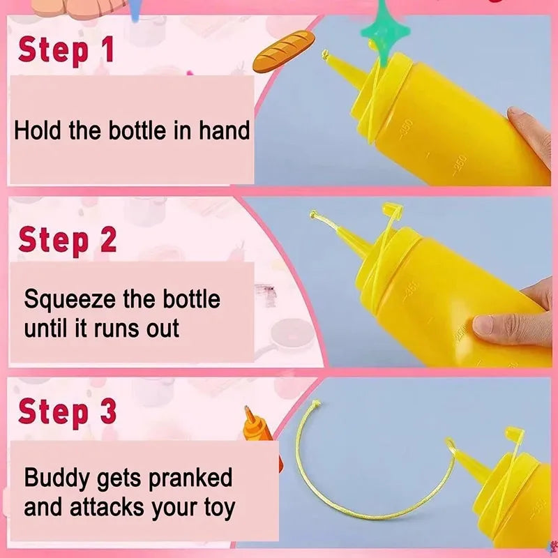 Funny Prank Ketchup Bottles Practical Jokes Tomato Sauce