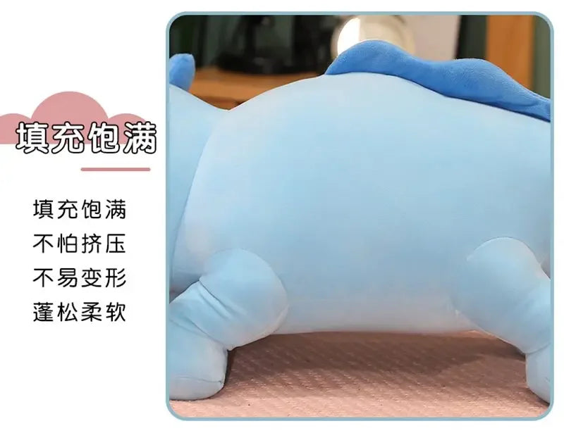 Giant Colorful Newt Plush Fish Long Cute Pillow Toy
