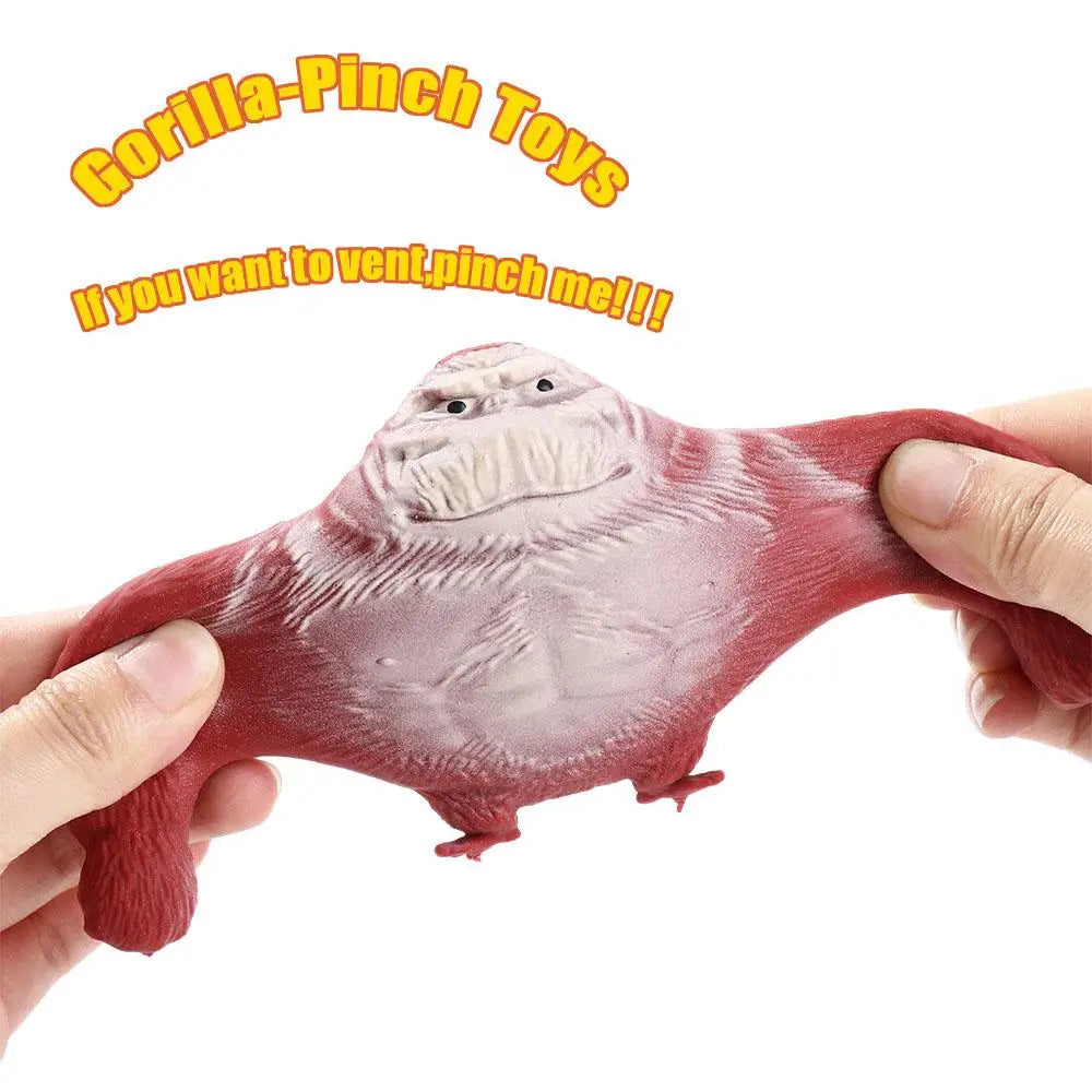 9cm Squishy Antistress Elastic Monkey Funny Decompression Gorilla Stress Relief Squeeze Toy
