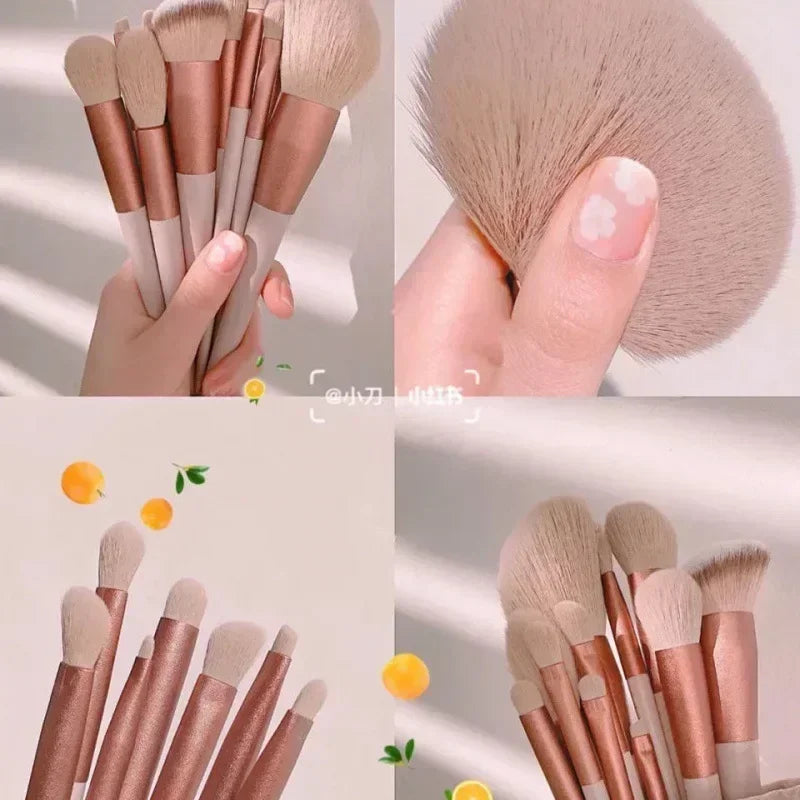 Makeup Brushes Set Eye Shadow Foundation Women Cosmetic Powder