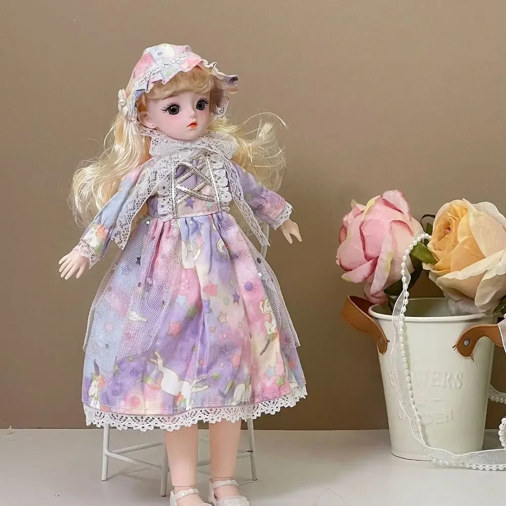 BJD Beautiful 30cm Dress Up Doll Cute