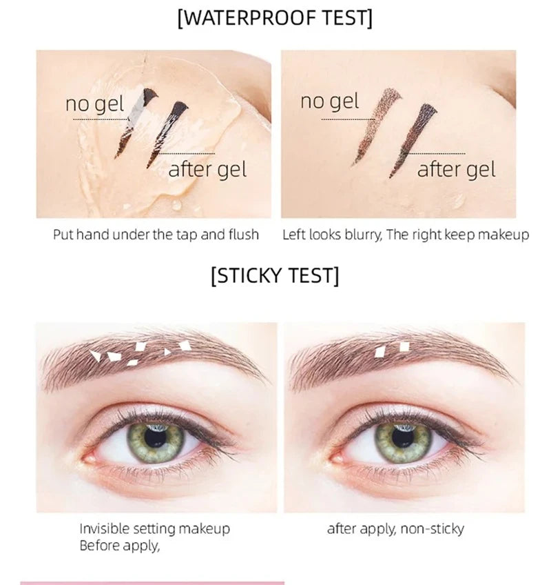 Transparent Gel Eyebrow Styling Cream Long Lasting Fixing Brow