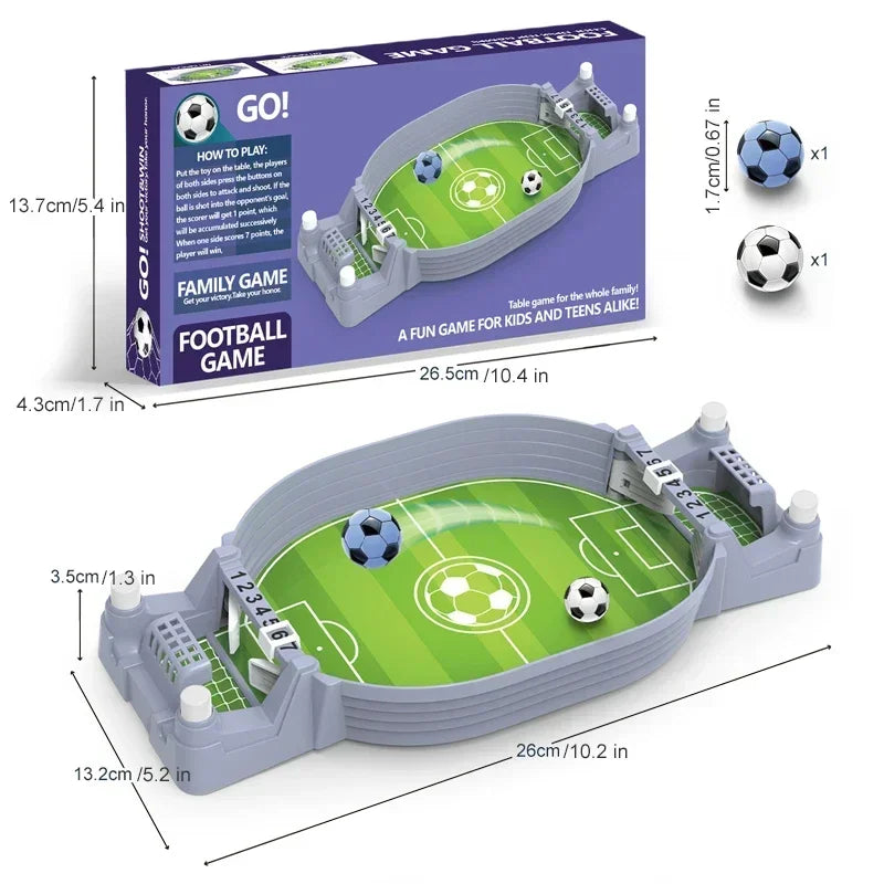 Table Football Board Game For Family Party Tabletop Soccer Play Ball Toys Sport Indoor Portable Interactive Toys for Kids