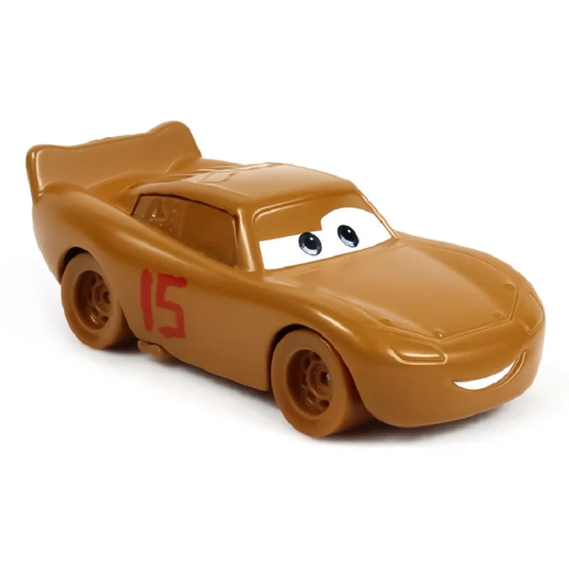 Cars Disney Pixar Lightning McQueen Golden Model Diecast Vehicle Metal Toy Car Kids