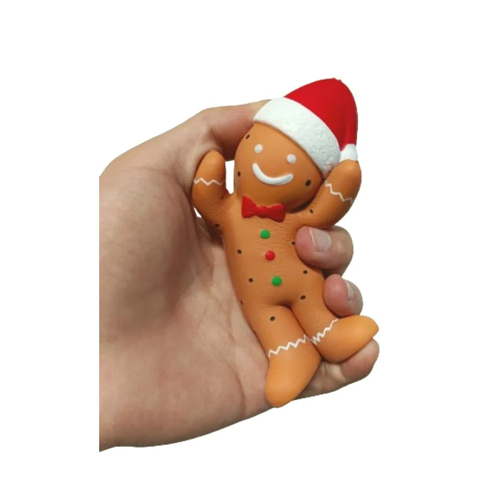 Squishy Cute Christmas Gingerbread Squeeze Stress Relief Decoration Fidget