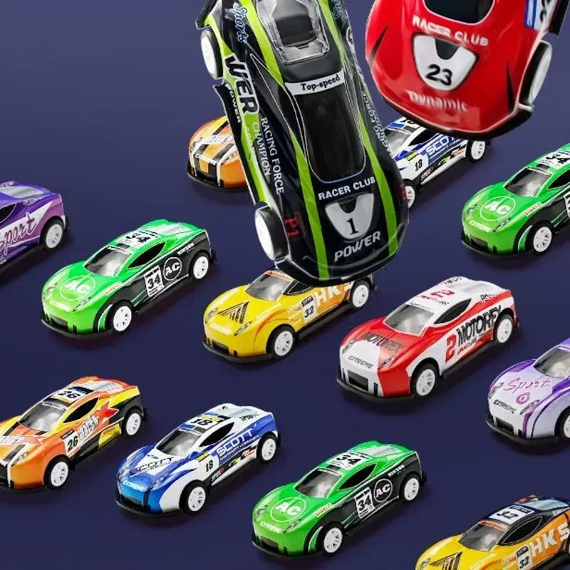 Large Kid Truck Deformation Transporter Car-Track Racing