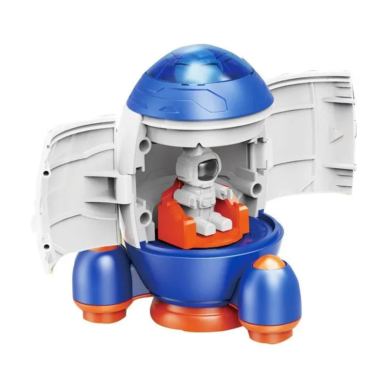 Space Toy Rocket Spacecraft Model Airplane Plastic Spaceship Exploration Vehicle