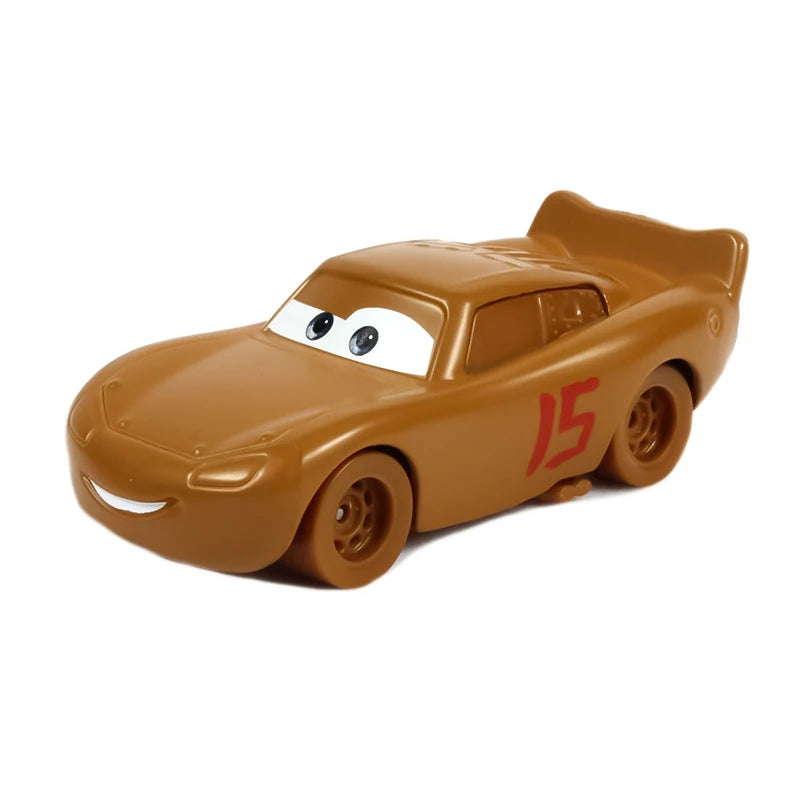 Cars Disney Pixar Lightning McQueen Golden Model Diecast Vehicle Metal Toy Car Kids