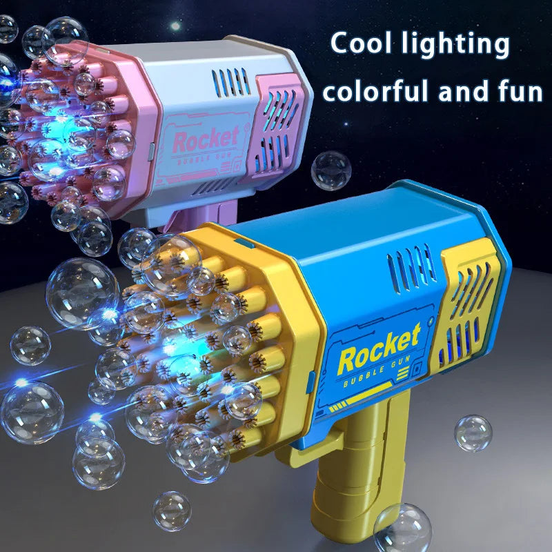 Kids Toys 40 Hole Bubble Machine Fully Automatic