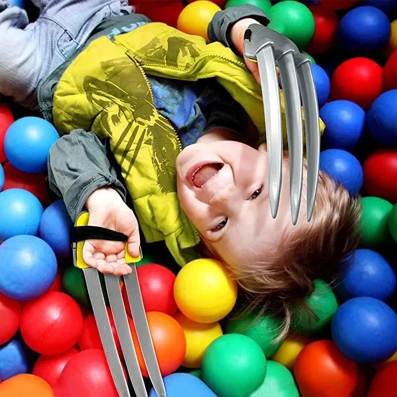 Marvel Superhero X-Men Wolverine Children Cosplay Wolf Claws Holiday Party Wolverine