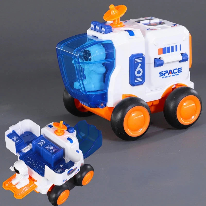 Space Toy Rocket Spacecraft Model Airplane Plastic Spaceship Exploration Vehicle