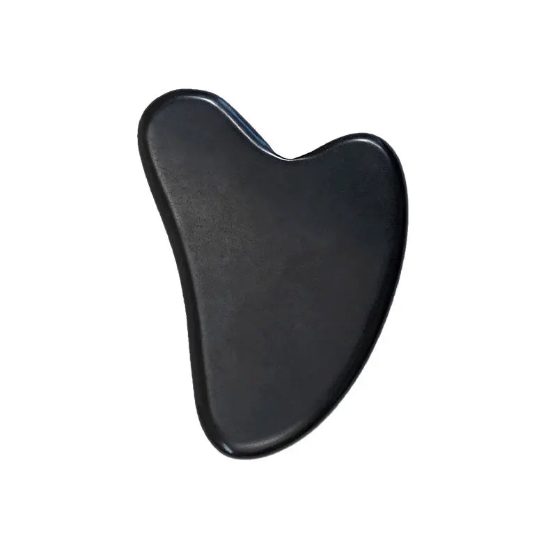 Natural Stone Gua Sha Jade Roller Massager for Face Black Double Head Roller Massage