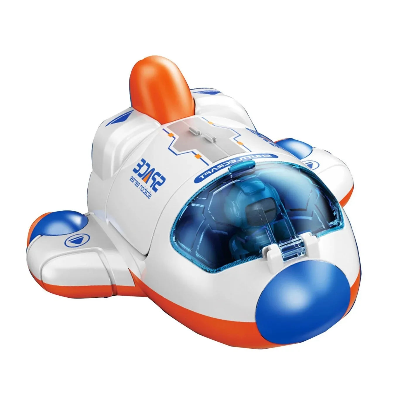 Space Toy Rocket Spacecraft Model Airplane Plastic Spaceship Exploration Vehicle