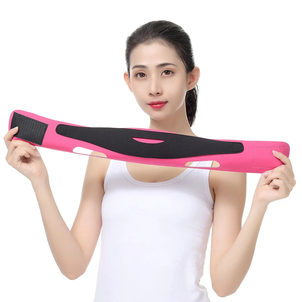 Face Slimming Bandage V Line Facial Shaper Elastic Double Chin Remover Lift Up