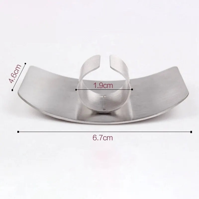 Stainless Steel Finger Guard Finger Hand Cut Hand Protector Knife Cut Finger Protection Tool